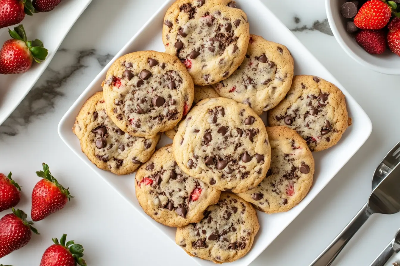Savor Your Homemade Crumbl Cookies A plate of golden-brown Crumbl cookies freshly baked and served.