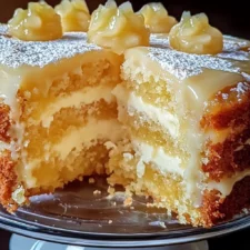 Juicy Pineapple Heaven Cake – A Tropical Delight-image
