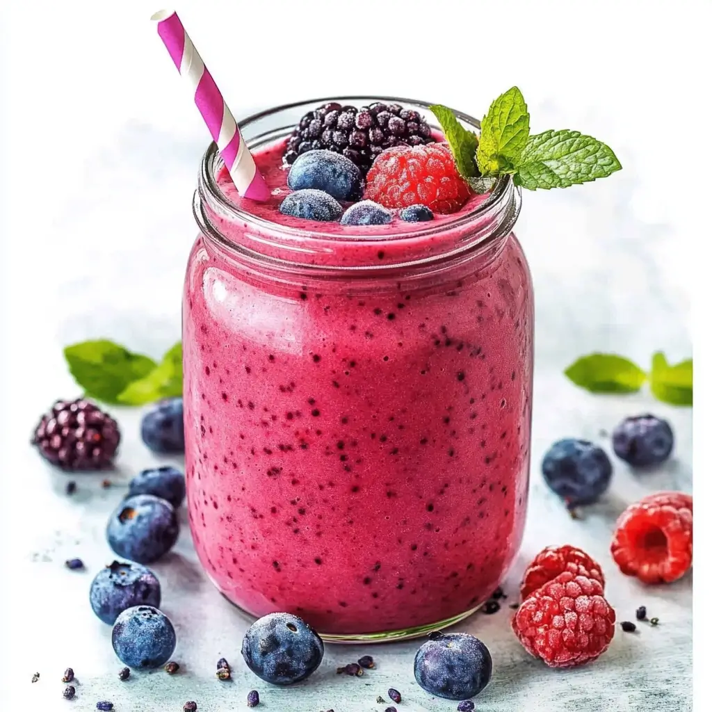 Easy meal prep idea: frozen berry smoothie bags portioned and ready for blending in the morning rush.