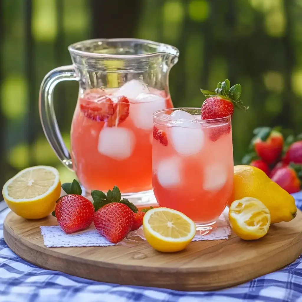 Strawberry Lemonade Punch Recipe – Easy, Fizzy, and Perfect for Parties ...